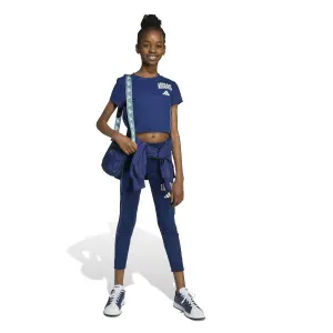 Girl's printed athletic top adidas Train Essentials Collegiate image-2