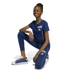 Girl's printed athletic top adidas Train Essentials Collegiate image-3