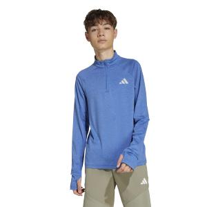 Langarmshirt mit 1/4 Reißverschluss für Kinder adidas Goto PZ image-1