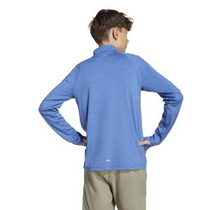 Langarmshirt mit 1/4 Reißverschluss für Kinder adidas Goto PZ image-3