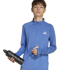 Langarmshirt mit 1/4 Reißverschluss für Kinder adidas Goto PZ image-6