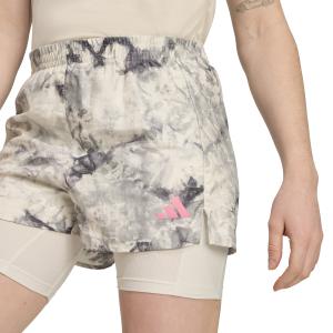 Calções para mulheres adidas Own the Run Spray Dye image-4