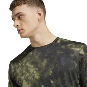 Camiseta de impresión completa adidas Train essentials image-4