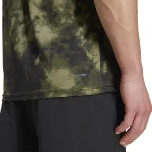 Camiseta de impresión completa adidas Train essentials image-5