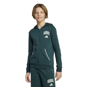 Hoodie med dragkedja för barn adidas Essentials Collegiate Typography image-1
