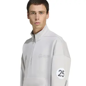 Manta 1/4 zip Mercedes AMG Petronas Formula One Team Silver Arrows image-6