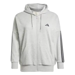 Felpa con cappuccio da donna adidas Essentials 3 Stripes image-0