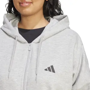 Felpa con cappuccio da donna adidas Essentials 3 Stripes image-4