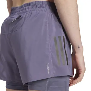 Short 2 en 1 femme adidas Own the Run CLIMACOOL image-5