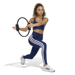 Legging 7/8 para mujer adidas Optime Essentials Workout 3 Stripes image-3