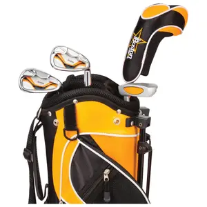 Left handed child golf kit Boston Junior classic (sac + 4 clubs) image-1