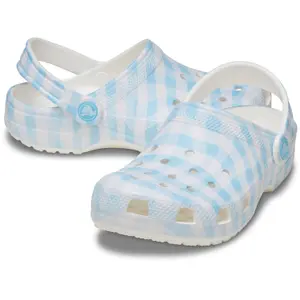 Children's clogs Crocs Classic Gingham image-1