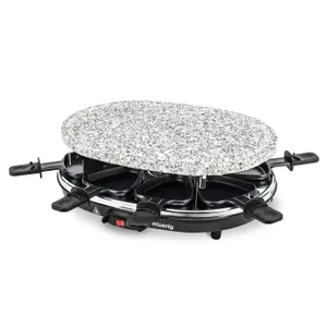 Raclette machine and grilling stone for 8 people H.Koenig image-1
