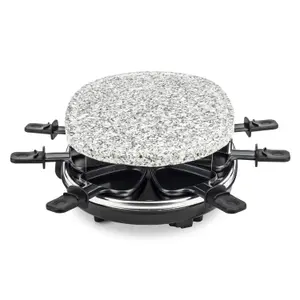 Raclette machine and grilling stone for 8 people H.Koenig image-2