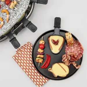 Raclette machine and grilling stone for 8 people H.Koenig image-4