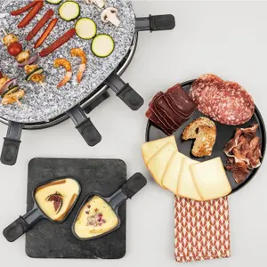 Raclette machine and grilling stone for 8 people H.Koenig image-5
