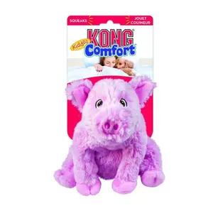 Plüschspielzeug für Hunde Kong Company Comfort Kiddos Pig image-1