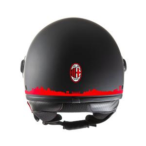 Motorradhelm Demi-Jet Tucano Urbano El'jettin 6.0 Ac Milan image-2