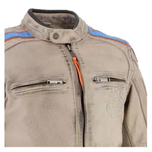 Motorcycle leather jacket Helstons Club image-4