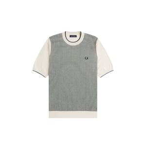 T-shirt en maille gaufrée Tonic Fred Perry