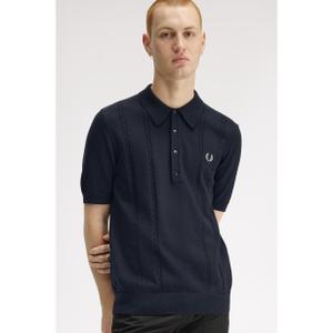 Mesh polo shirt Fred Perry image-2