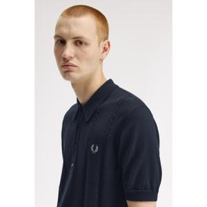 Mesh polo shirt Fred Perry image-6