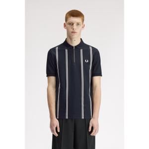 Striped polo shirt Fred Perry image-1