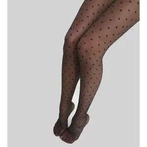 Women's tights DIM voile transparent à cœurs multiples 19D image-3