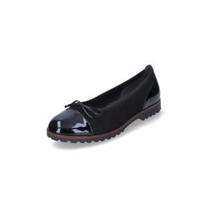 Navy leather ballerina shoes for women Gabor image-2