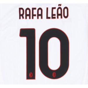 Flocking away Milan AC Serie A RAFA LEÃO #10 2024/25