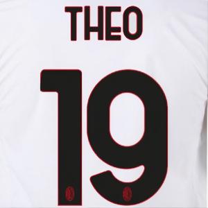 Flocking away Milan AC Serie A THEO #19 2024/25
