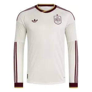 Spaniens Authentiska Långärmade Bortatröja Coupe du Monde 2026 image-1