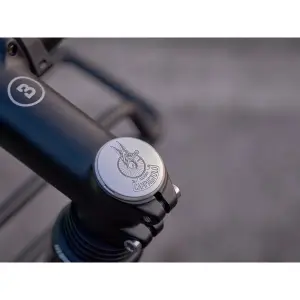 Steering fork cap Campagnolo Logo Roue Ailee image-3