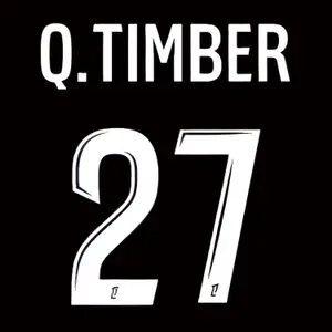 Flocking away / third OM Ligue 1 Q.TIMBER #27 2025/26 image-0