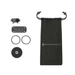 Universal magnetic motorcycle smartphone holder Shapeheart image-1