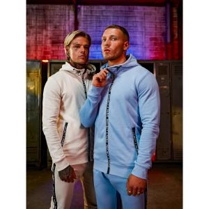 Sweat com capuz básico com zip e logo Project X Paris image-4