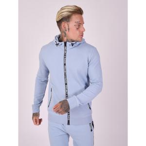 Sweat com capuz básico com zip e logo Project X Paris image-3