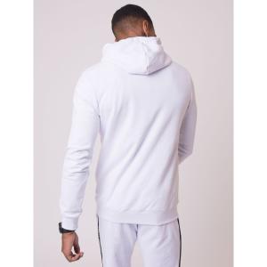 Sweat com capuz básico com zip e logo Project X Paris image-3