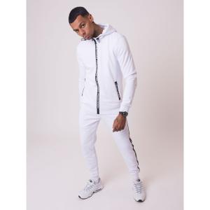 Sweat com capuz básico com zip e logo Project X Paris image-1