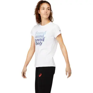 Maglietta da donna Asics Smsb Graphic Iv image-3