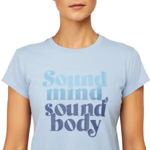 Women's T-shirt Asics Smsb Graphic Iv image-4