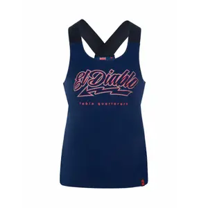 Camiseta de tirantes con banda elástica para mujer Fabio Quartararo el diablo image-0