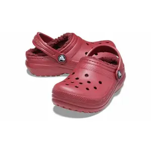 Crocs enfant classic fuzz lined clog image-2