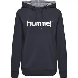 Γυναικείο φούτερ με κουκούλα Hummel Cotton Logo image-0