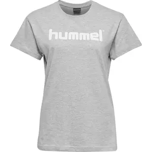 Camiseta de mujer Hummel Cotton Logo image-0