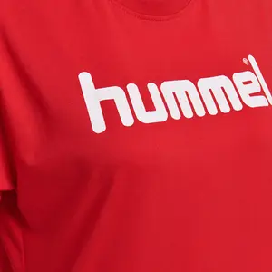Damen-T-Shirt Hummel Cotton Logo image-2