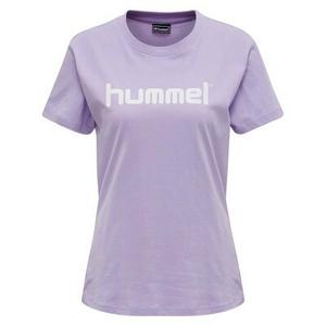 203518-3094-t-shirt-femme-hummel-hmlgo-cotton-logo-mauve