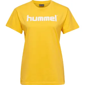 Camiseta de mujer Hummel Cotton Logo image-1