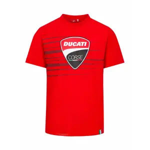 T-shirt Ducati logo and stripes image-0
