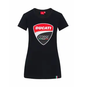 Camiseta feminina Ducati ducati grande logotipo image-0